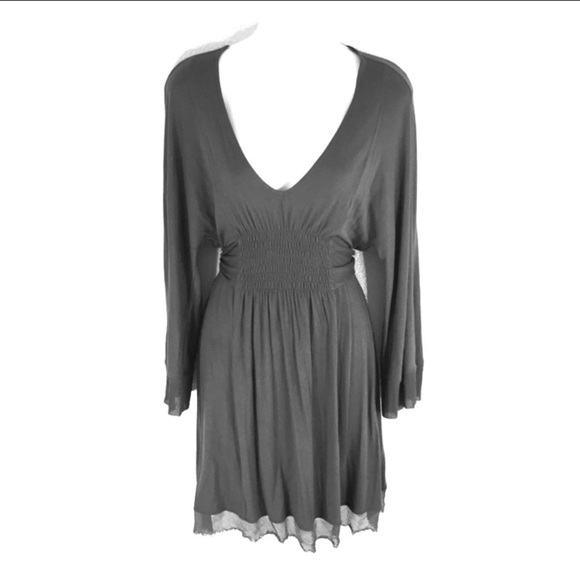 COPY - Twelfth Street Cynthia Vincent Gray tie back dress - Picture 1 of 8